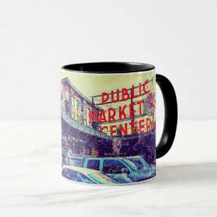 Seattle Pike Market Centre Tasse