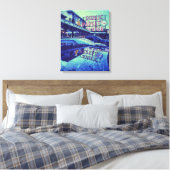 Seattle Pike Market Leinwanddruck (Insitu (Schlafzimmer))