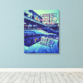 Seattle Pike Market Leinwanddruck (Insitu (Holzboden))