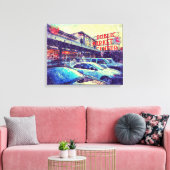 Seattle Pike Market Leinwanddruck (Insitu (Wohnzimmer))
