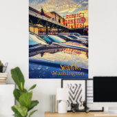 Seattle Pike Market Poster (Heimbüro)