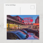 Seattle Pike Market Postkarte (Vorne/Hinten)