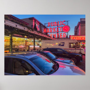 Seattle Pike Market Schild