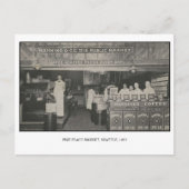Seattle Pike Place Market 1907 Postkarte (Vorderseite)