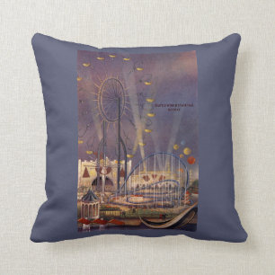 Seattle, Plakat der Weltausstellung-Washington1962 Kissen
