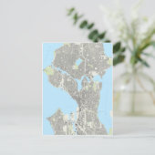 Seattle Playing Cards Postkarte (Stehend Vorderseite)