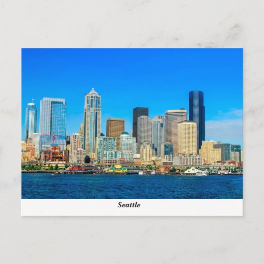 Seattle Postcard Postkarte (Vorderseite)