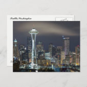 Seattle Postcard Postkarte (Vorne/Hinten)