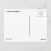 Seattle Postcard Postkarte (Rückseite)