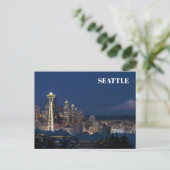 Seattle Postcard Postkarte (Stehend Vorderseite)