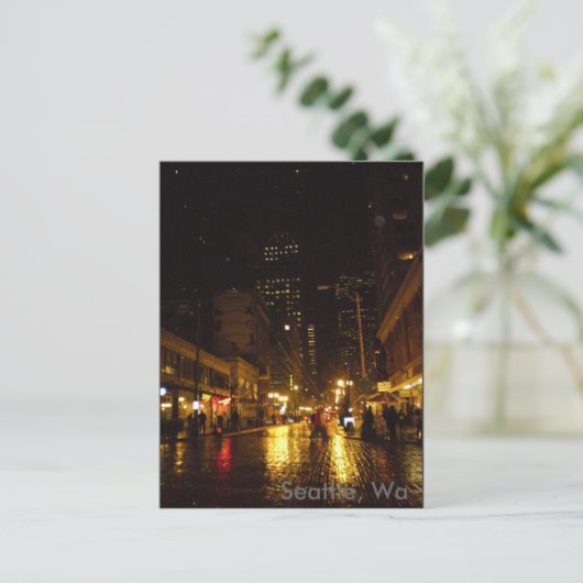 Seattle Postcard Postkarte (Stehend Vorderseite)