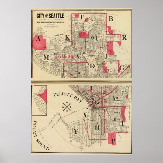 Seattle Poster (Vorne)