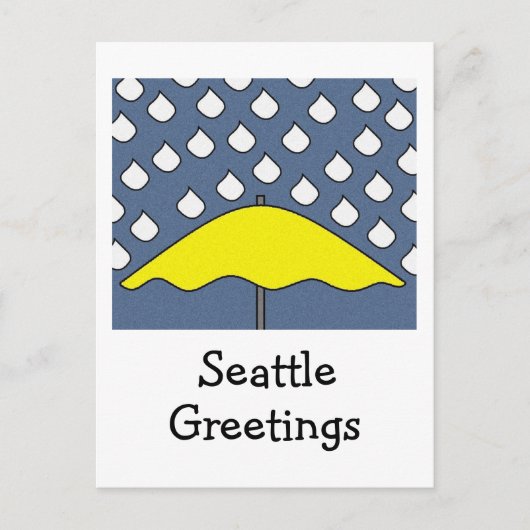 SEATTLE POSTKARTE (Vorderseite)