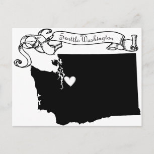 Seattle Postkarte