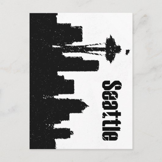 Seattle Postkarte (Vorderseite)