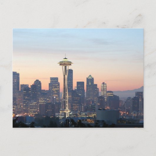Seattle Postkarte (Vorderseite)