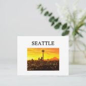 SEATTLE POSTKARTE (Stehend Vorderseite)