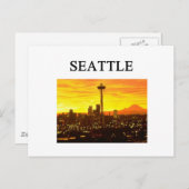 SEATTLE POSTKARTE (Vorne/Hinten)