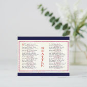 Seattle Postkarte (Stehend Vorderseite)