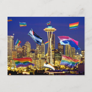 Seattle Pride Postkarte