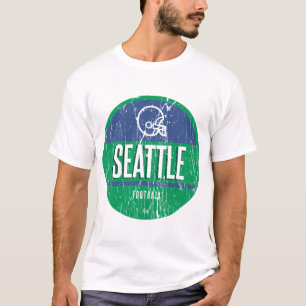 Seattle Retro Football T-Shirt