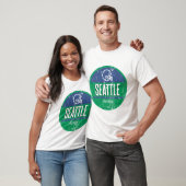 Seattle Retro Football T-Shirt (Unisex)