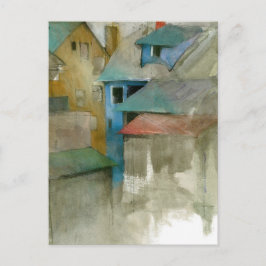 Seattle Rooftops Postkarte