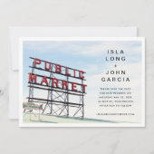 Seattle Save the Date Einladung (Vorderseite)