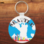 Seattle Schlüsselanhänger (Vorderseite)