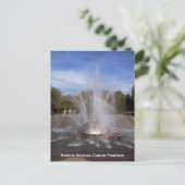 Seattle Science Center Fountain Card Postkarte (Stehend Vorderseite)