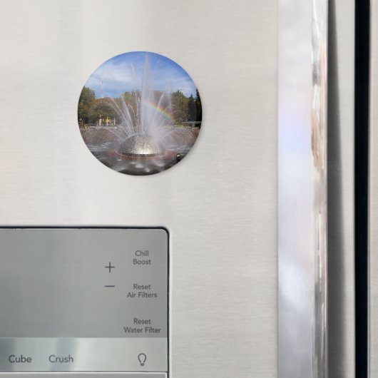 Seattle Science Center Fountain Washington Foto Magnet (In Situ (Kühlschrank))