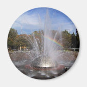 Seattle Science Center Fountain Washington Foto Magnet (Vorne)