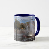 Seattle Science Center Fountain Washington Foto Tasse (VorderseiteRechts)