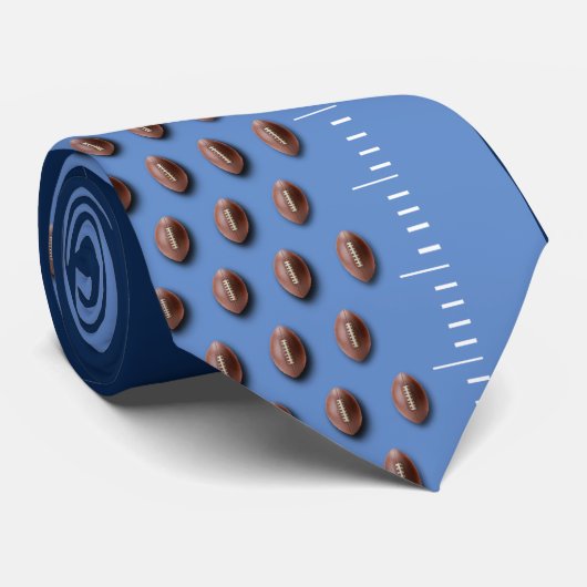 Seattle Seahawks (Blau/Marine) Krawatte (Gerollt)