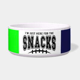 Seattle Seahawks Fußball hier für Snacks Pet Napf