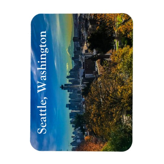 Seattle Seattle #9 Magnet (Vertikal)