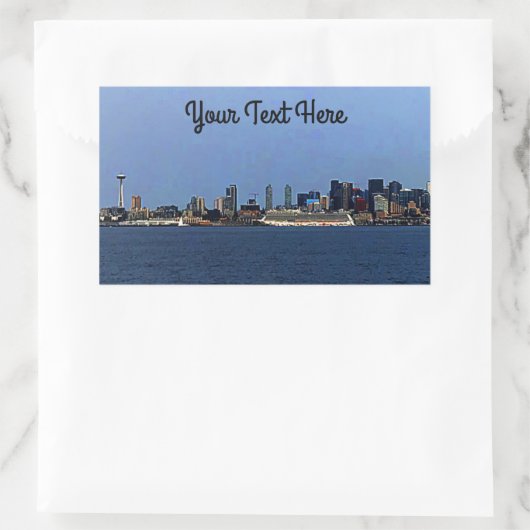 Seattle Skyline #2-2 Stickers (Tasche)