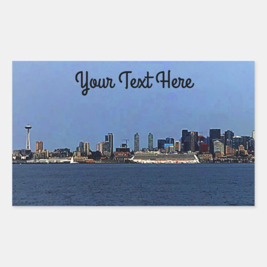 Seattle Skyline #2-2 Stickers (Vorderseite)