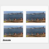 Seattle Skyline #4-2 Stickers (Blatt)
