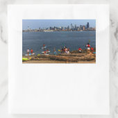 Seattle Skyline #4-2 Stickers (Tasche)