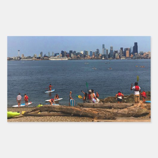 Seattle Skyline #4-2 Stickers (Vorderseite)