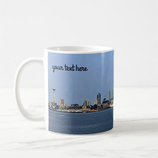 Seattle Skyline #4-3 Tasse (Links)