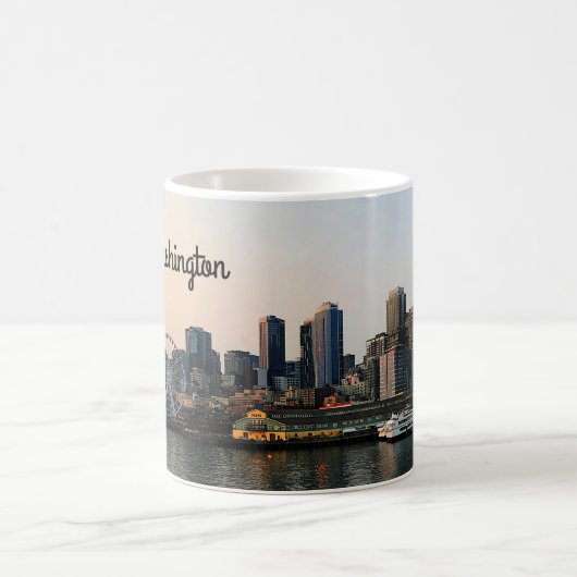 Seattle Skyline #5 Tasse (Mittel)