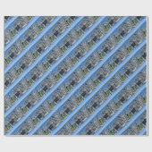 Seattle-Skyline-Antenne Geschenkpapier (Flach)