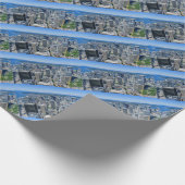 Seattle-Skyline-Antenne Geschenkpapier (Ecke)