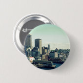 Seattle Skyline Button (Vorne & Hinten)