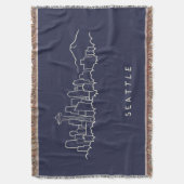 Seattle-Skyline Decke (Vorderseite Vertikal)