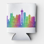 Seattle Skyline Dosenkühler (Vorderseite)