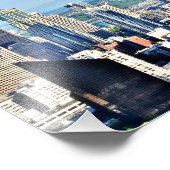 Seattle Skyline Fotodruck (Ecke)