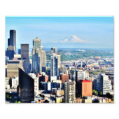 Seattle Skyline Fotodruck (Vorne)
